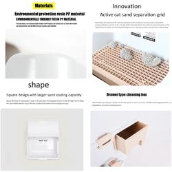 Maison de toilette pour chats Duo Le Berceau