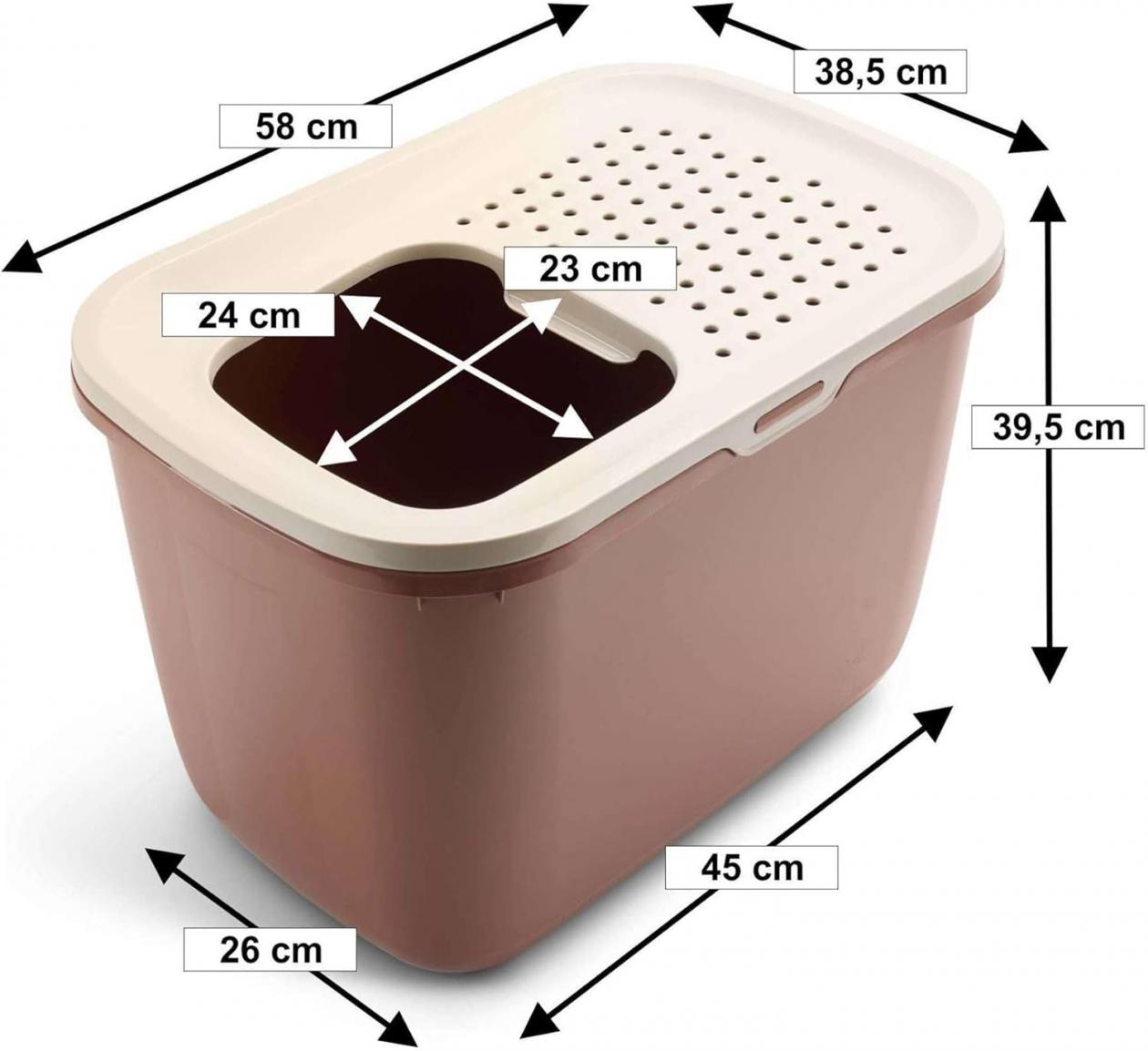 Maison de toilette pour chats Hop In